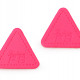 Ozdoba / nášivka / ochrana švů na oděvy 25 mm, růžová neon